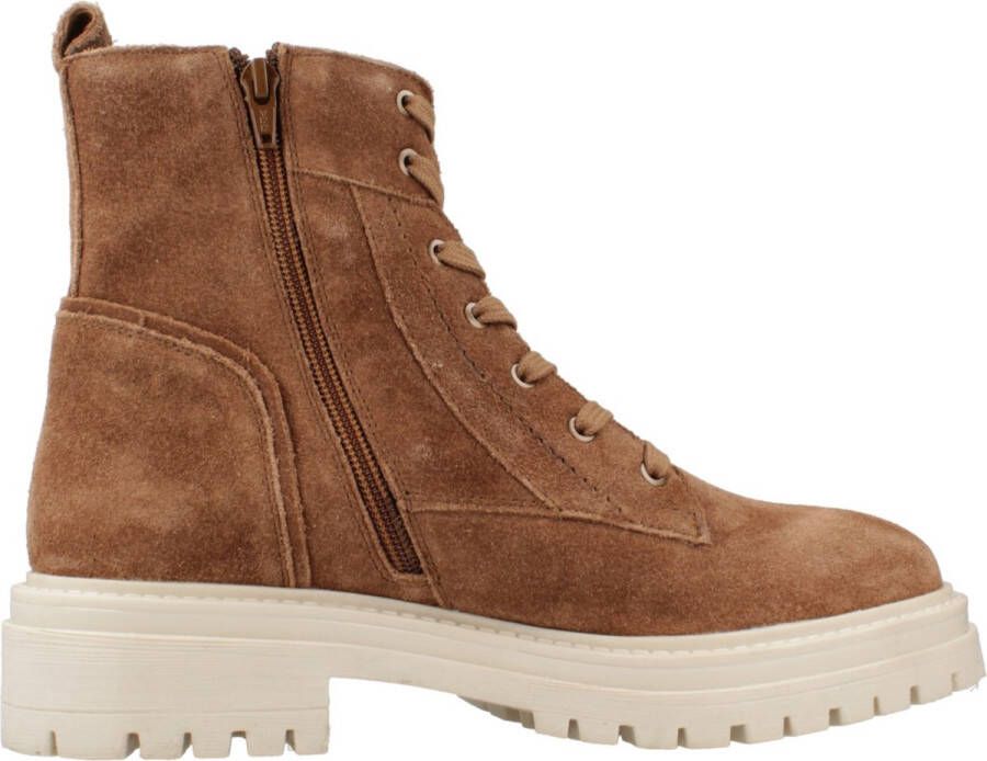 Geox Stijlvolle Lace-up Boots in Iridea Brown Heren