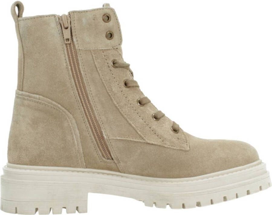 Geox Boots in beige voor Dames D Iridea C Suede