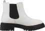 Geox Stijlvolle Chelsea Boots in Iridea-afwerking White Dames - Thumbnail 1