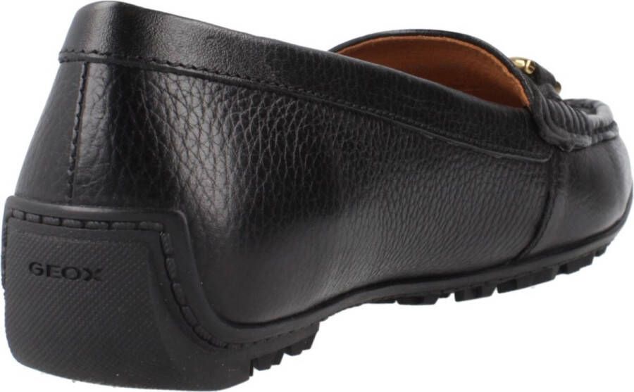 Geox Stijlvolle Loafers met Kosmopolis Grip Black Dames