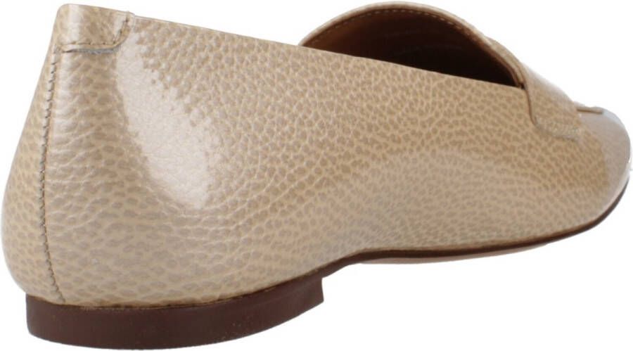 Geox Stijlvolle Loafers met Marsilea Detail Beige Dames