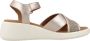 GEOX MELICONIA DAMES Sandalen CHAMPAGNE BEIGE - Thumbnail 1