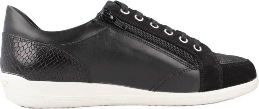 Geox Stijlvolle D Myria Sneakers voor vrouwen Black Dames