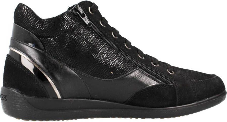 Geox Stijlvolle Damessneakers Black Dames