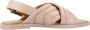 Geox Stijlvolle Platte Sandalen Beige Dames - Thumbnail 1