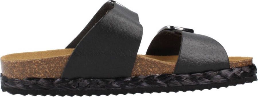 Geox Brionia High Sliders Black Dames