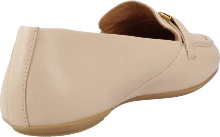 Geox Stijlvolle Palmaria Loafers voor Vrouwen Beige Dames