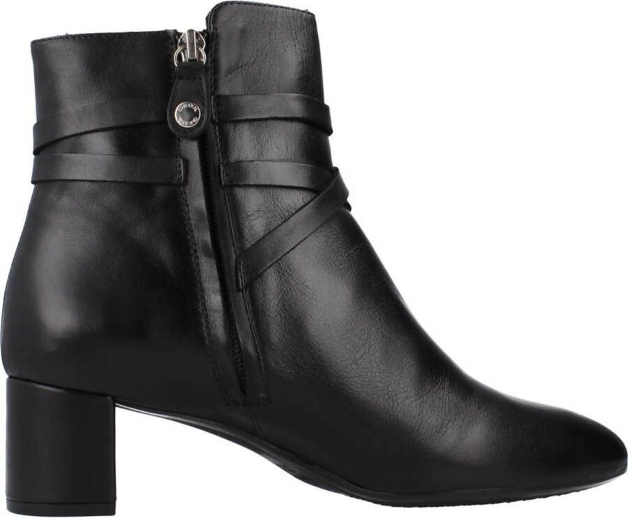 Geox Heeled Boots Black Dames