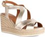 GEOX D PONZA vrouwen Sandalen goud - Thumbnail 1