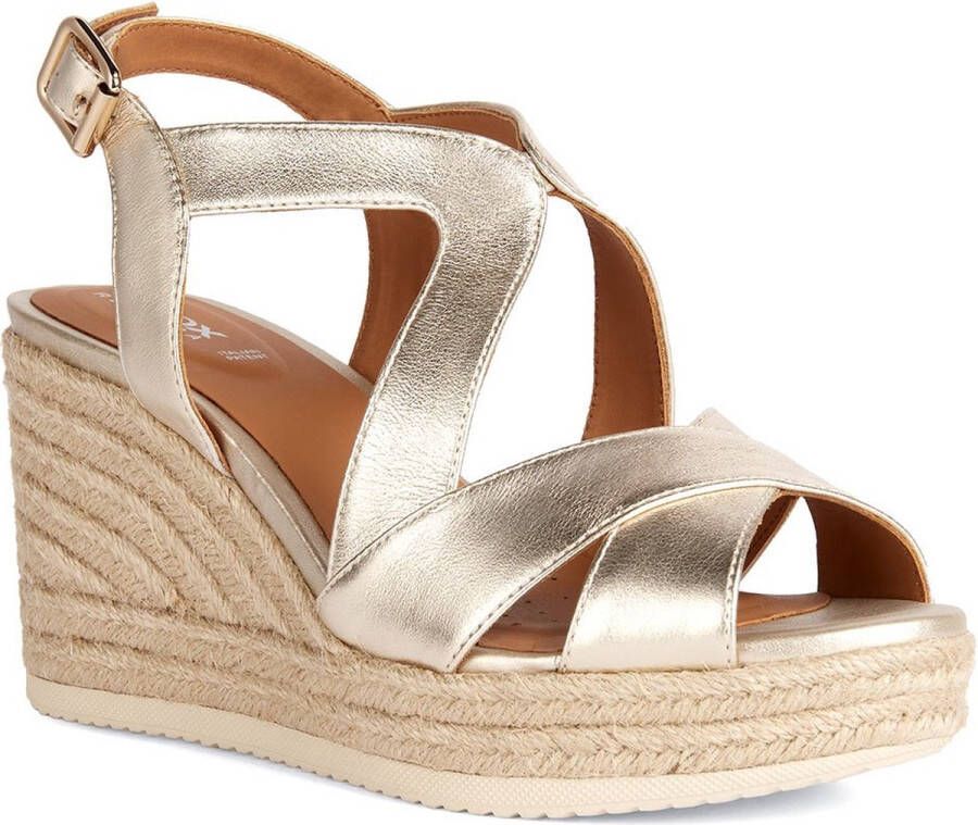 GEOX D PONZA vrouwen Sandalen goud