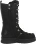 Geox Lace-up Boots Black Dames - Thumbnail 1