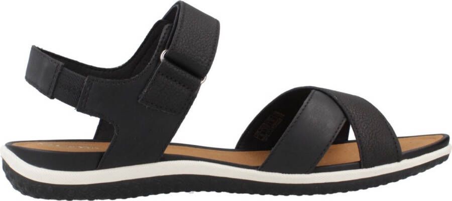 GEOX D SANDAL VEGA Zwart