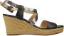 Geox Espadrilles Soleil B Black Dames - Thumbnail 1