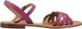 Geox Stijlvolle Platte Sandalen Pink Dames - Thumbnail 1