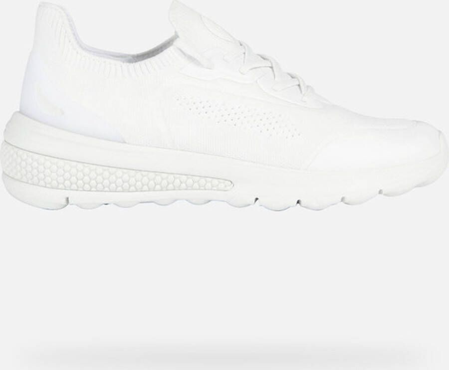 Geox Stijlvolle Casual Sneakers voor Vrouwen White Dames