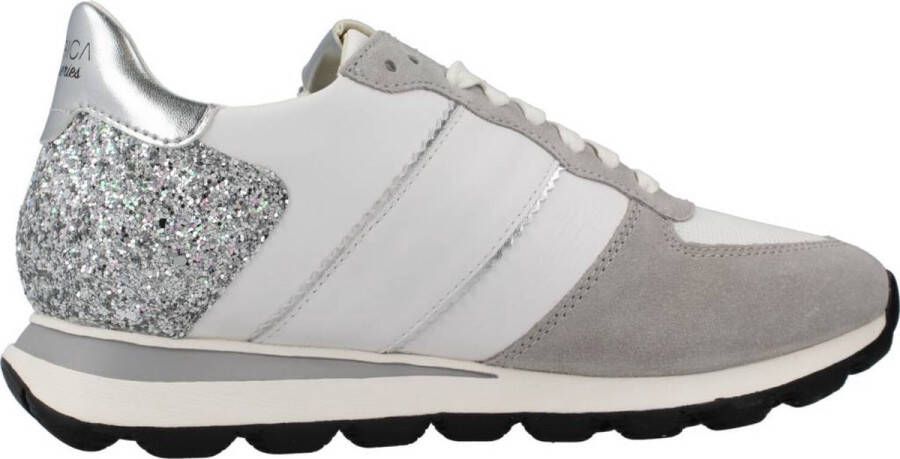 Geox Stijlvolle Casual Sneakers voor Vrouwen Gray Dames