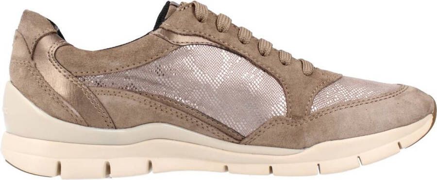 Geox Stijlvolle Damessneakers Brown Dames