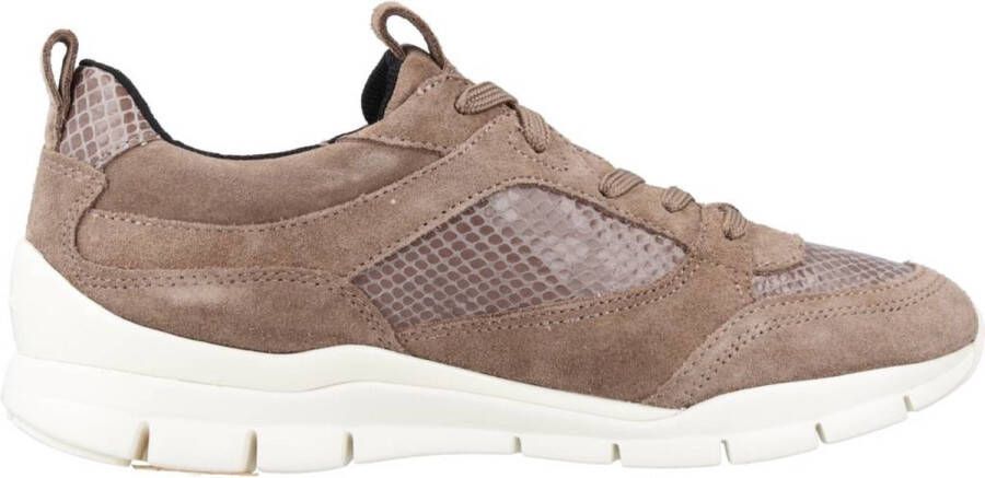 Geox Stijlvolle Damessneakers Brown Dames