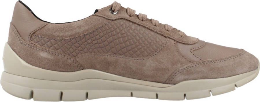 Geox Stijlvolle Sneakers voor Vrouwen Brown Dames