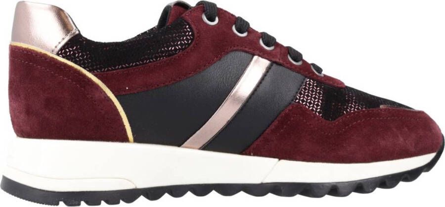 Geox Stijlvolle Tabelya Sneakers voor Vrouwen Red Dames