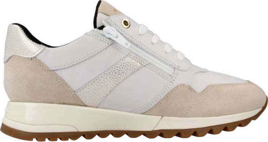 Geox Stijlvolle Casual Sneakers voor Vrouwen White Dames