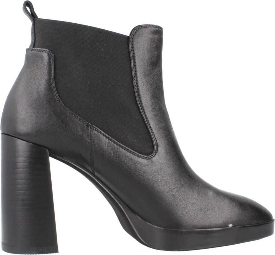 Geox Stijlvolle Enkellaarzen Black Dames