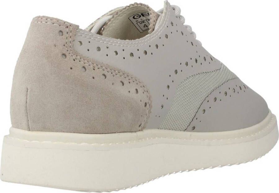 Geox Stijlvolle Veterschoenen voor Vrouwen Gray Dames