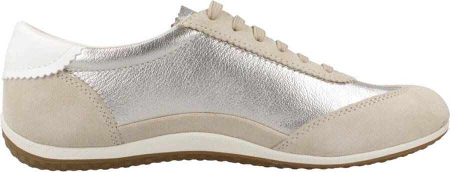 GEOX VEGA DAMES Sneakers LICHT TAUPE LICHTGOUD