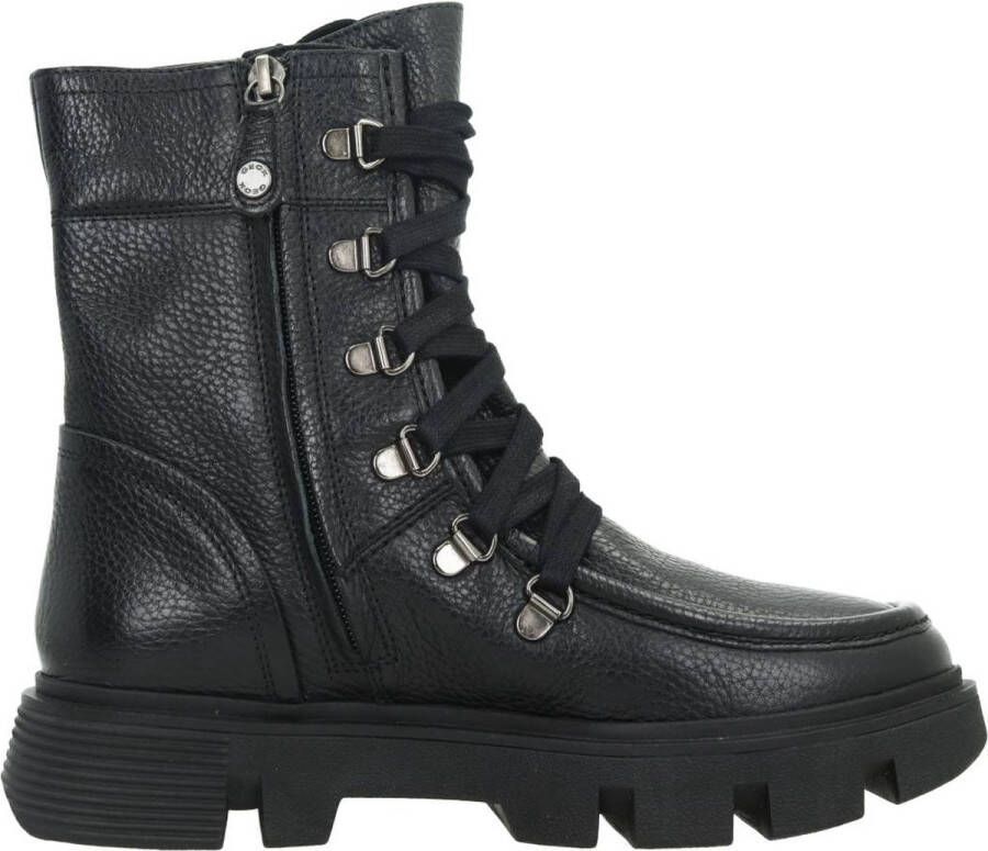 Geox Lace-up Boots Black Dames