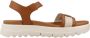 Geox Elegante High Heel Sandalen voor Vrouwen Brown Dames - Thumbnail 1