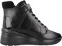 Geox Stijlvolle Lace-up Laarzen Zosma Black Dames - Thumbnail 1