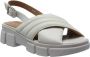 GEOX D35psa00085 Lisbona Sandalen Wit Vrouw - Thumbnail 1