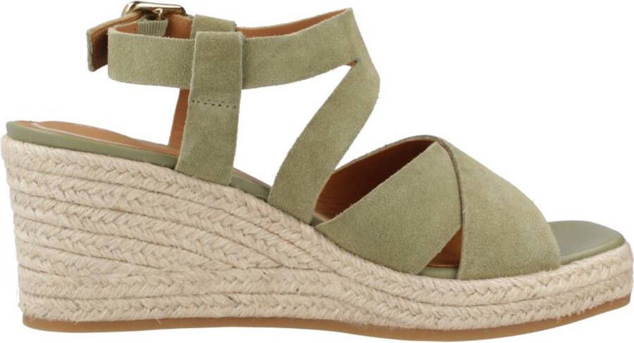 GEOX D35uyb00022 Panarea Espadrilles Groen Vrouw