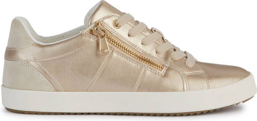 Geox Modieuze Sneakers voor Vrouwen Blomiee Stijl Yellow Dames