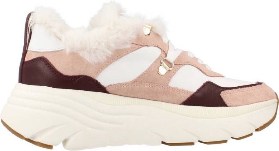 GEOX Diamanta Sneakers Beige Wit Vrouw