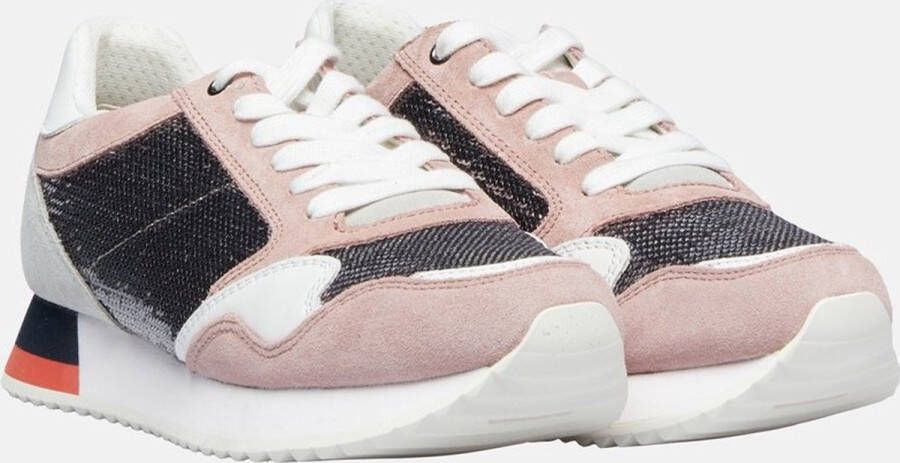 Geox Stijlvolle Casual Sneakers voor Vrouwen Pink Dames