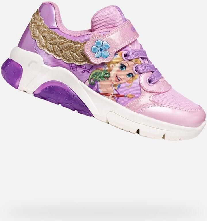 Geox Fadinlight Girl Disney Rapunzel J65M4B Pink Lilac