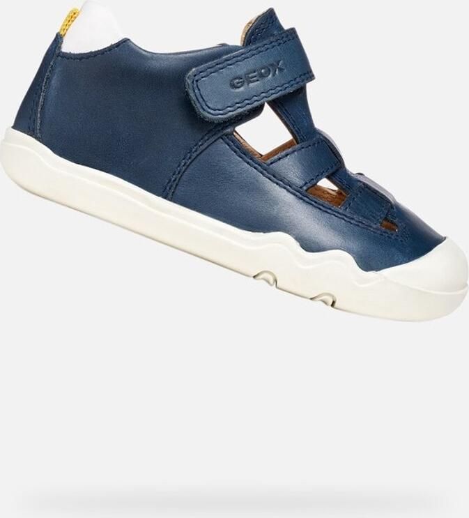 GEOX STEPPIEUP PEUTERJONGENS Sneakers MARINEBLAUW WIT