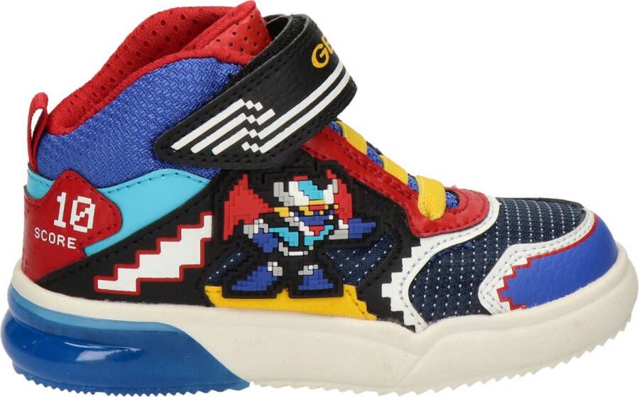 GEOX Grayjay jongens sneaker Blauw multi