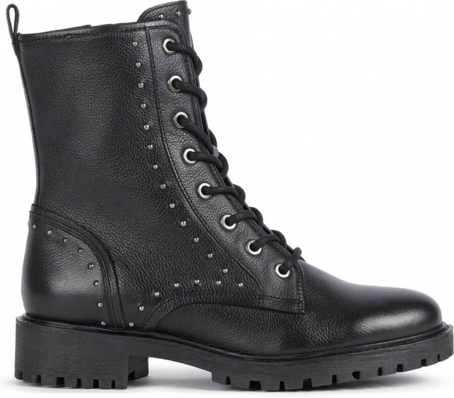 Geox Lace-up Boots Black Dames