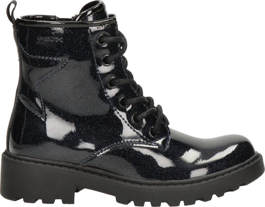 GEOX J Casey meisjes veterboot Donkerblauw - Foto 1