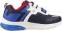 GEOX J CIBERDRON BOY Unisex Sneakers NAVY ROYAL - Thumbnail 4