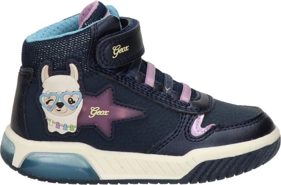 Geox Sneakers Blinkschuh J INEK GIRL met knipperende zool