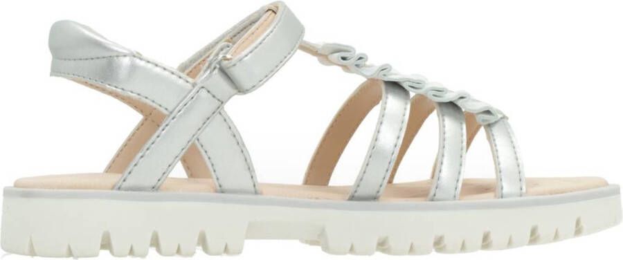 GEOX J SANDAL STARBLUSH G Zilver