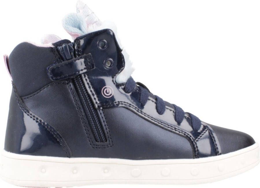 GEOX J SKYLIN GIRL Meisjes Sneakers NAVY MULTICOLOR