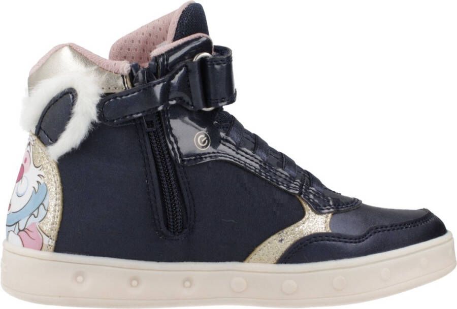 GEOX J SKYLIN GIRL Meisjes Sneakers NAVY PLATINUM