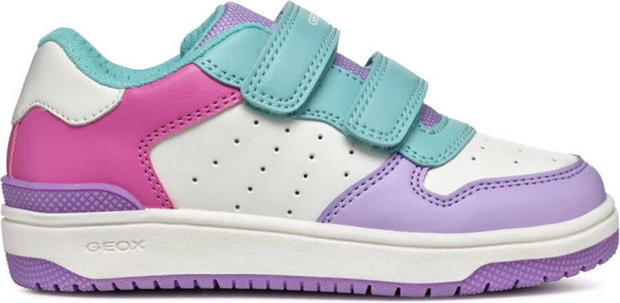 GEOX J WASHIBA GIRL Meisjes Sneakers LILA AQUA