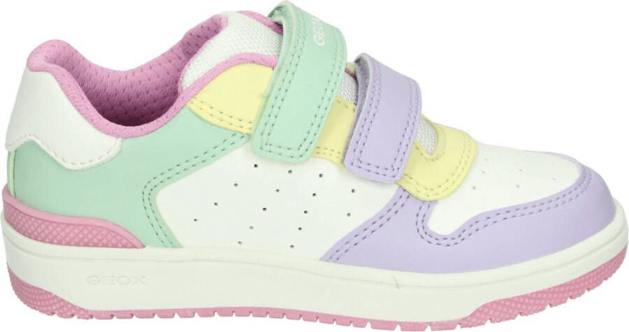 GEOX J WASHIBA GIRL B Sneakers WHITE MULTICOLOR