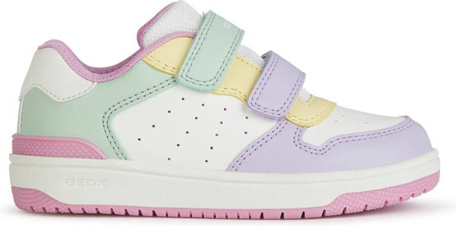 GEOX J WASHIBA GIRL B Sneakers WHITE MULTICOLOR