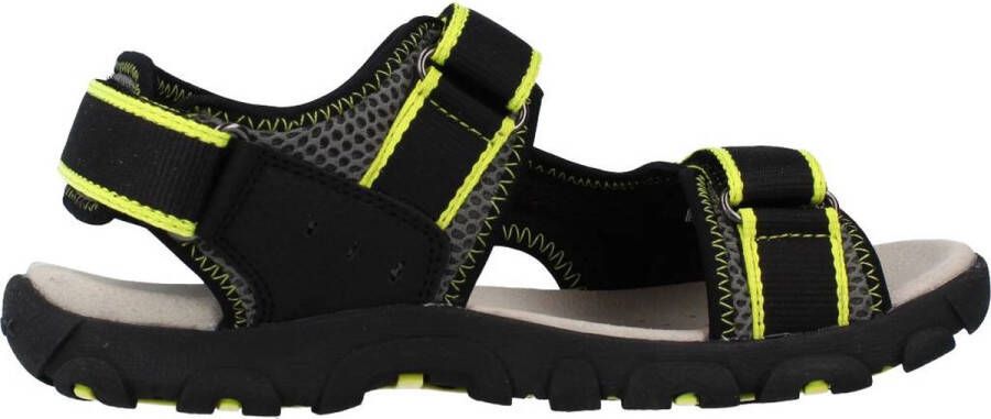 GEOX JR SANDAL STRADA A Zwart